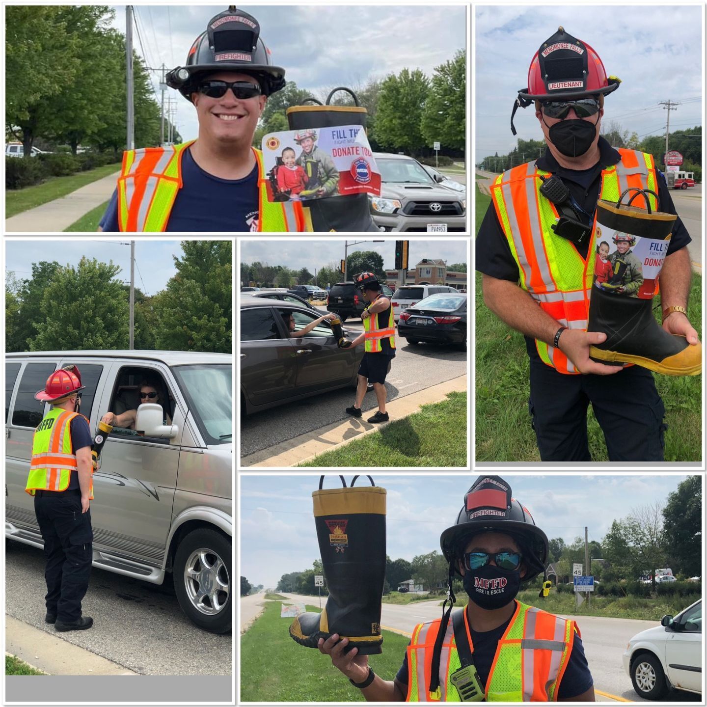 Menomonee Falls Professional Firefighters supports the MDA
